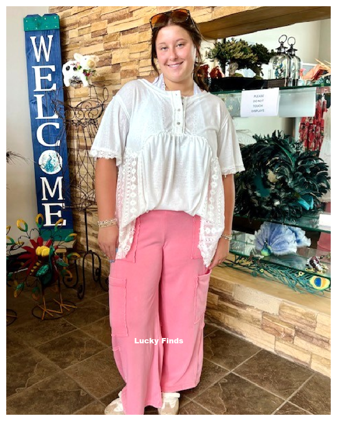 Dallas Comfy Washed Cargo Pants A233