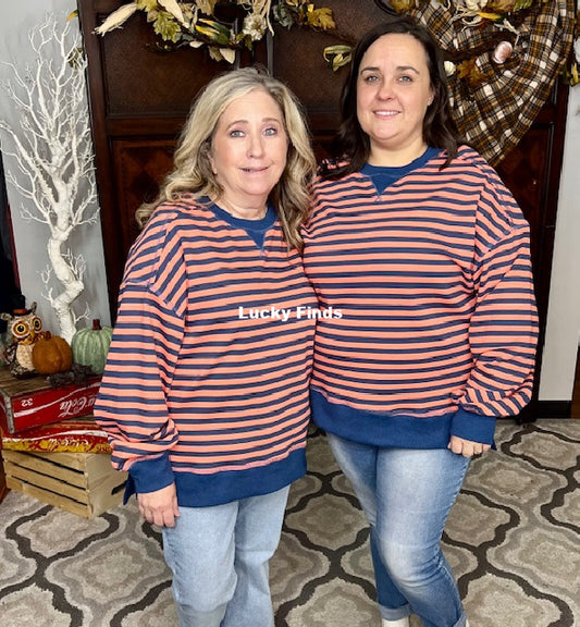 Craving for Comfy Stripe Top A236