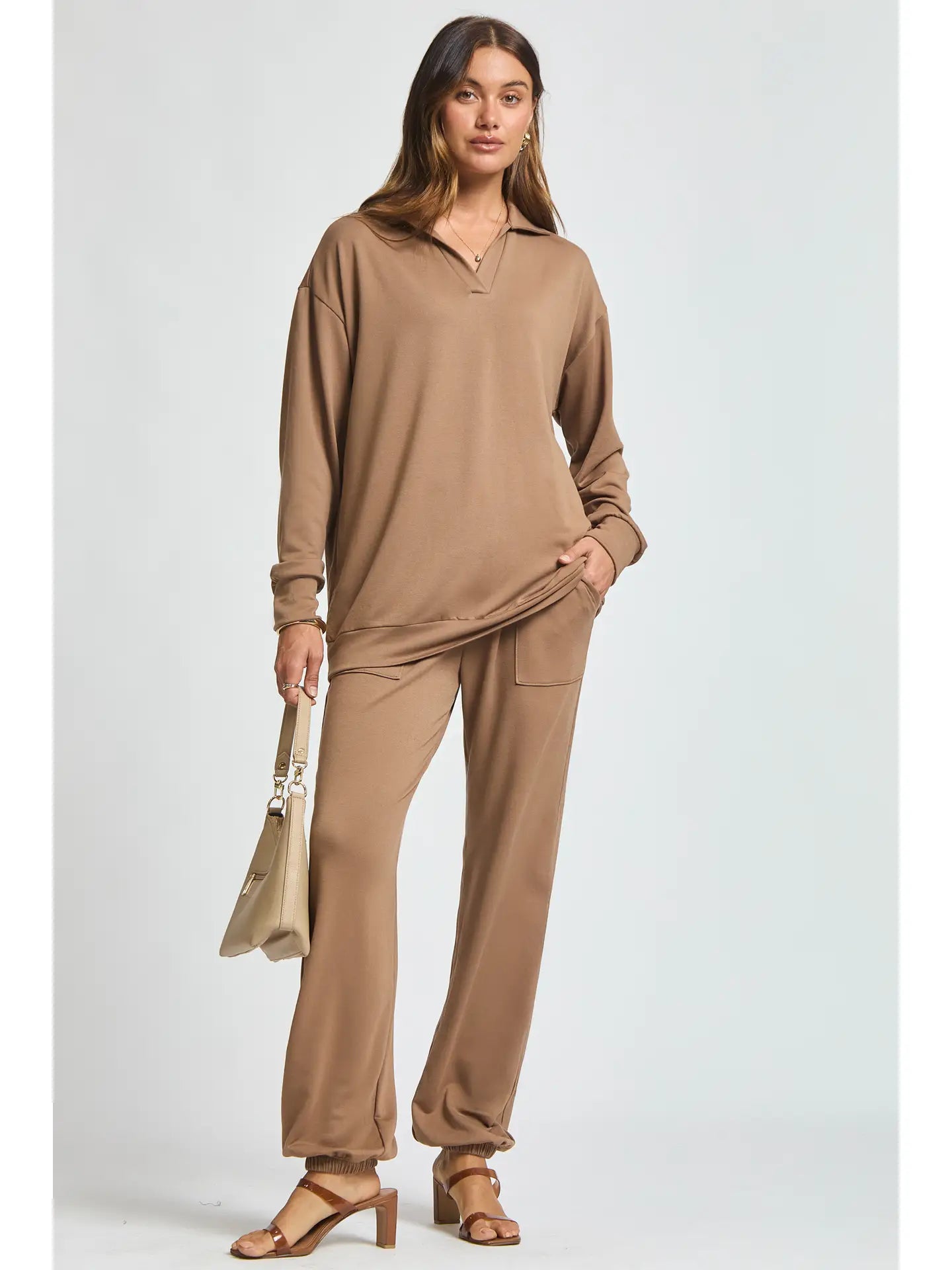 Weekend French Terry Pants Set A240