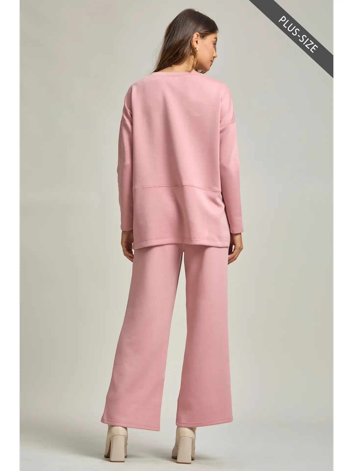 Curvy Travel Tunic Pants Set A242