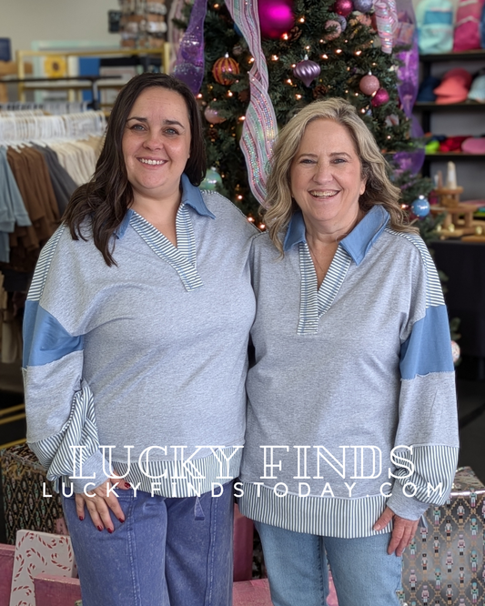 Sticking w Colorblock Top A246