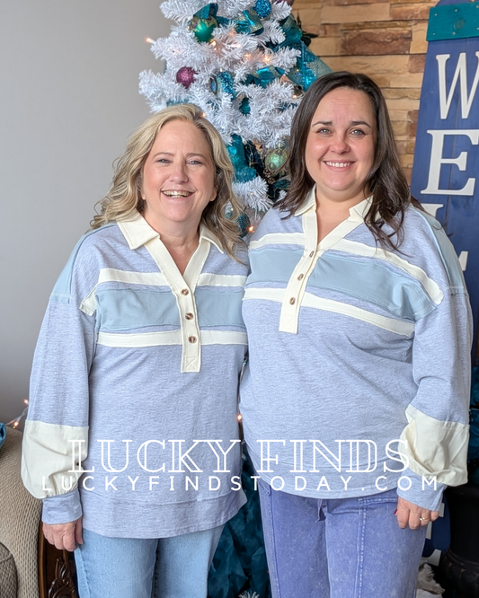 Yes It's Colorblock Top A247