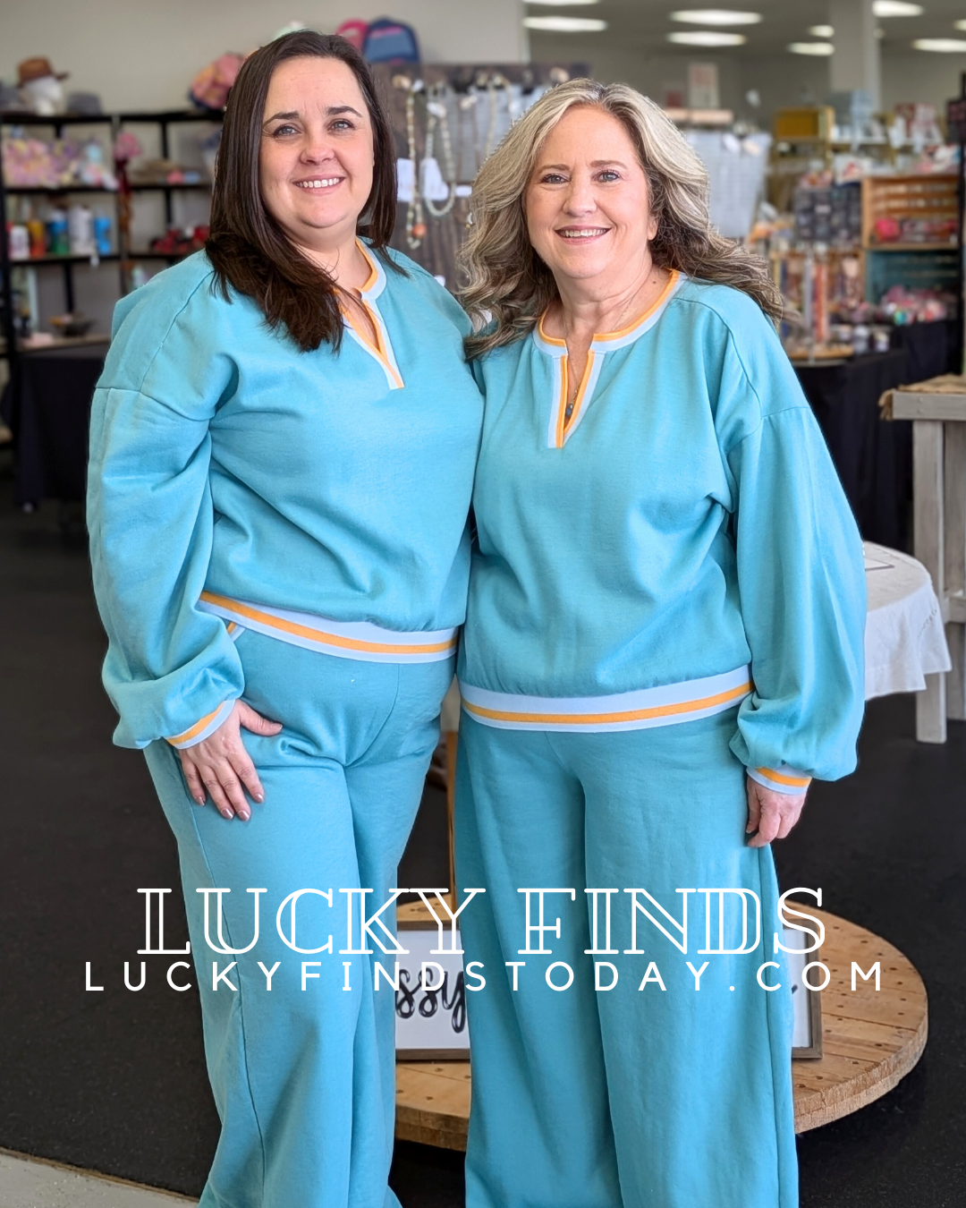 NYC Color Block Pants Set A258