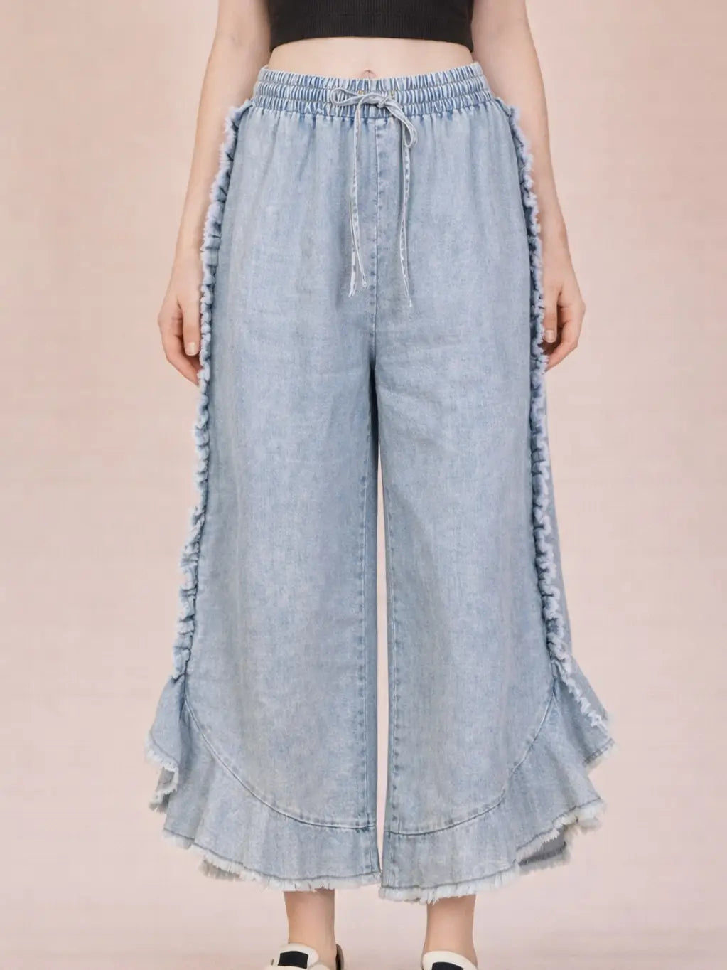 Vintage Ruffle Pants A262