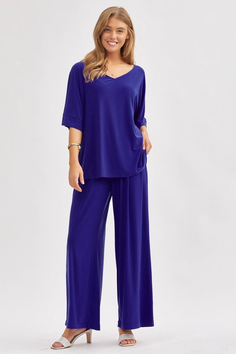 Cabana Wide Leg Pants Set A269