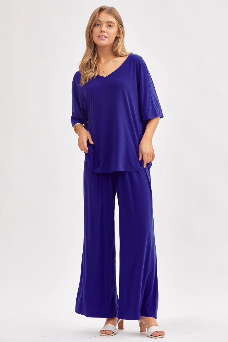 Cabana Wide Leg Pants Set A269