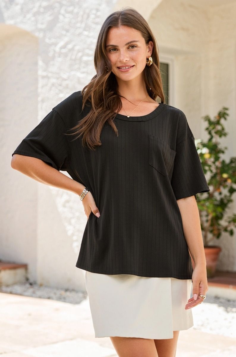 Boyfriend Comfy Knit Top A285
