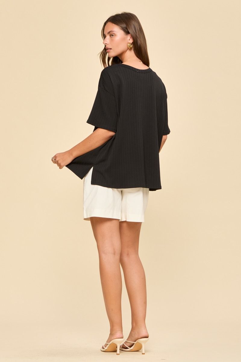 Boyfriend Comfy Knit Top A285