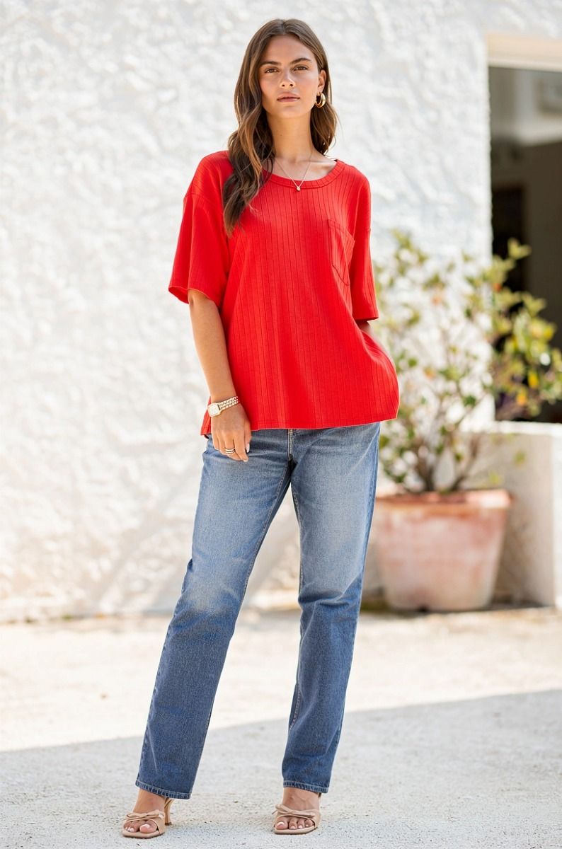 Boyfriend Comfy Knit Top A285