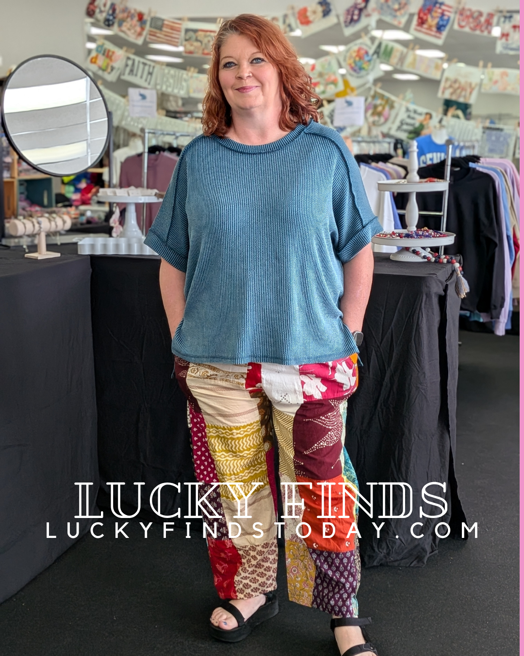 Vintage Patchwork Jogger Pants A296