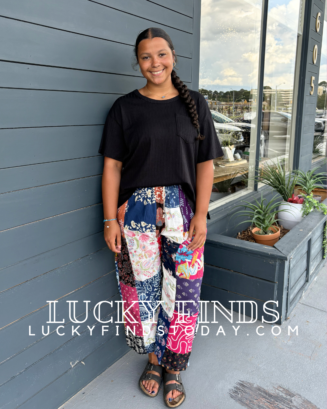 Vintage Patchwork Pants A293