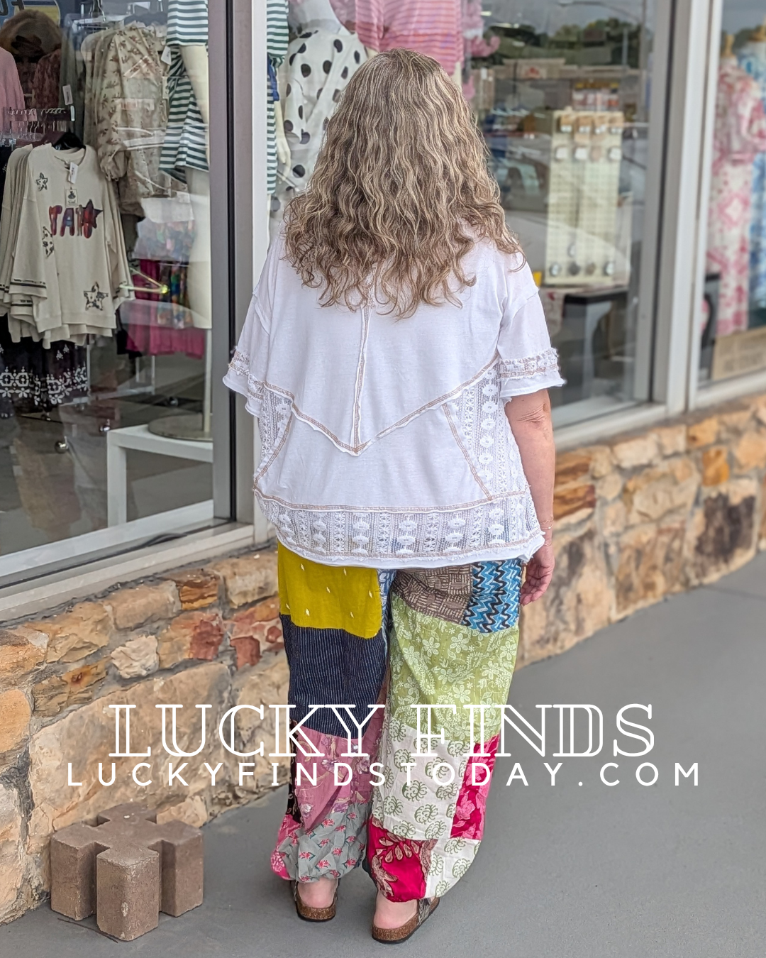 Vintage Patchwork Pants A293