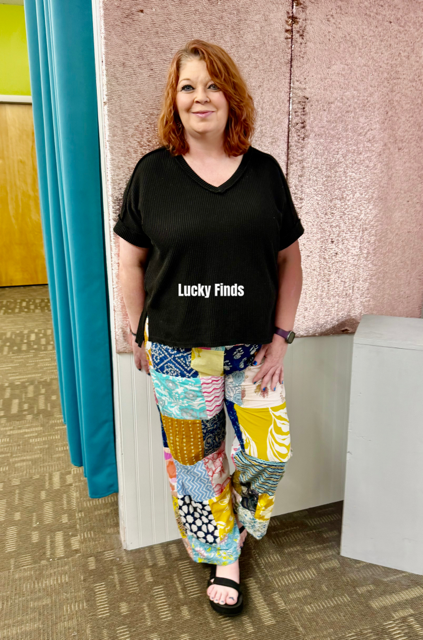 Vintage Patchwork Pants A293