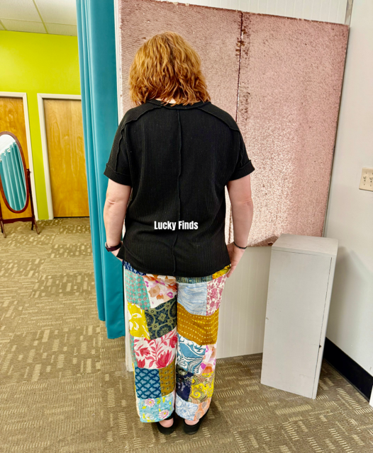 Vintage Patchwork Pants A293