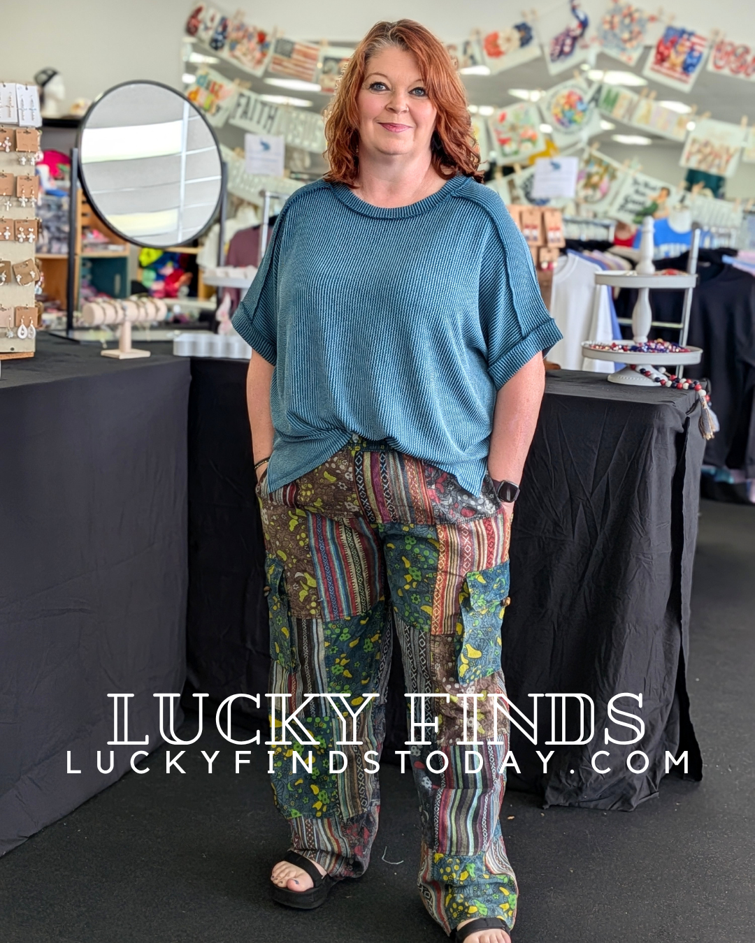 Vintage Patchwork Cargo Pants A305