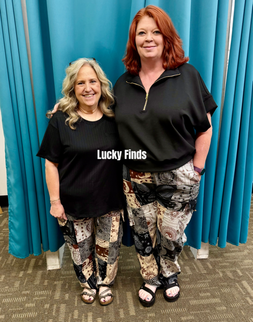 Fancy Celestial Patchwork Pants A316