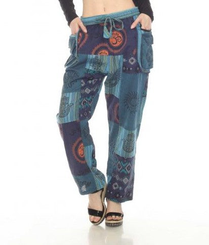 Rocking Patchwork Cargo Pants A318