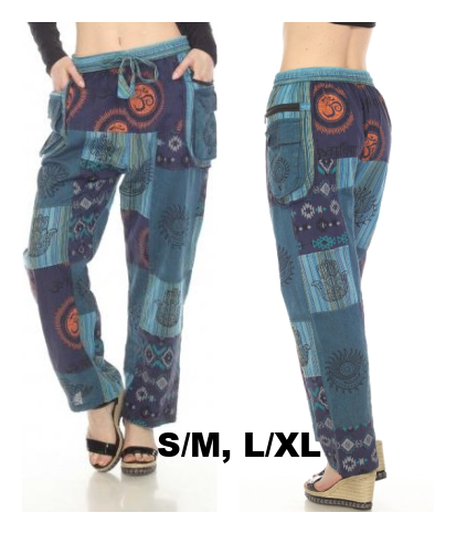 Rocking Patchwork Cargo Pants A318