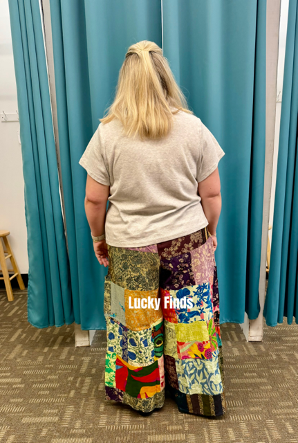 Vintage Boho Palazzo Pants A325