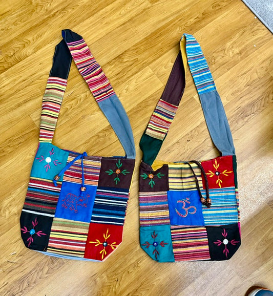 Vintage Hippie Crossbody Bag A326