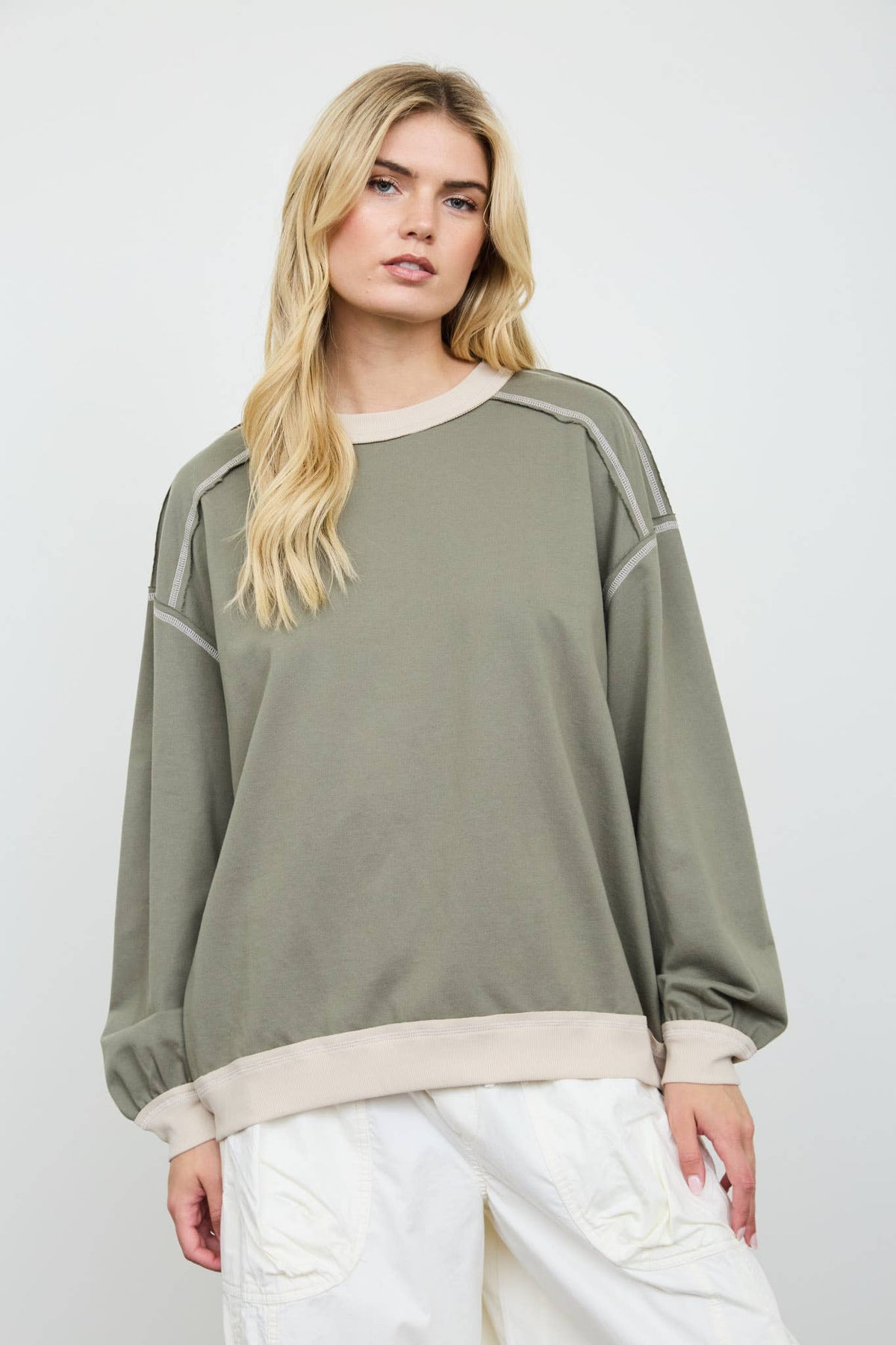 Mainstream Comfy Knit Top A356