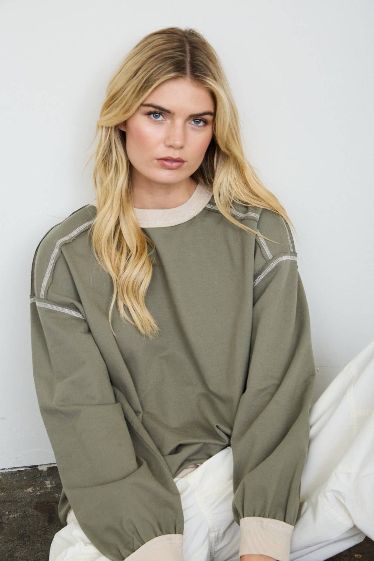 Mainstream Comfy Knit Top A356