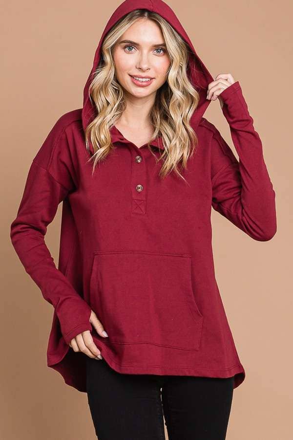 Cozy Fall Casual Hoodie A357