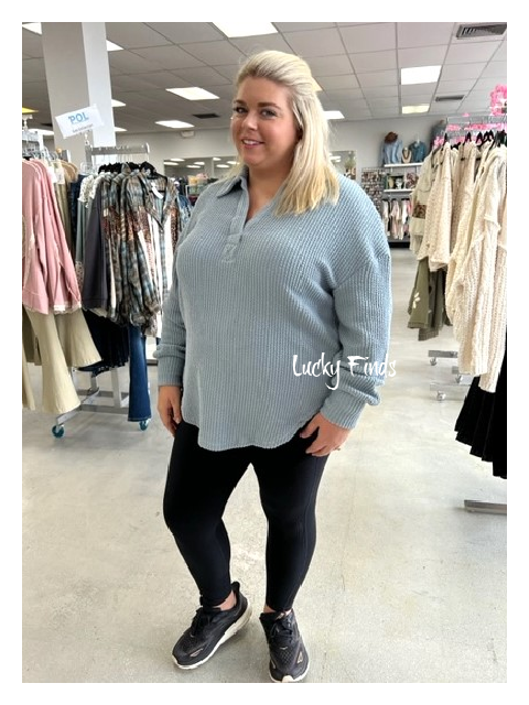 Cozy Casual Curvy Top D1396