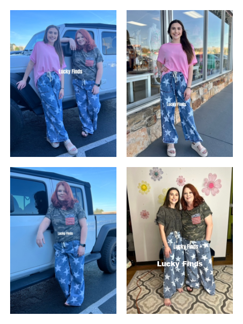 Graceful Star Denim Jeans D1497