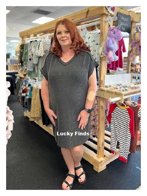 Having Fun Curvy Girl Dress D1503