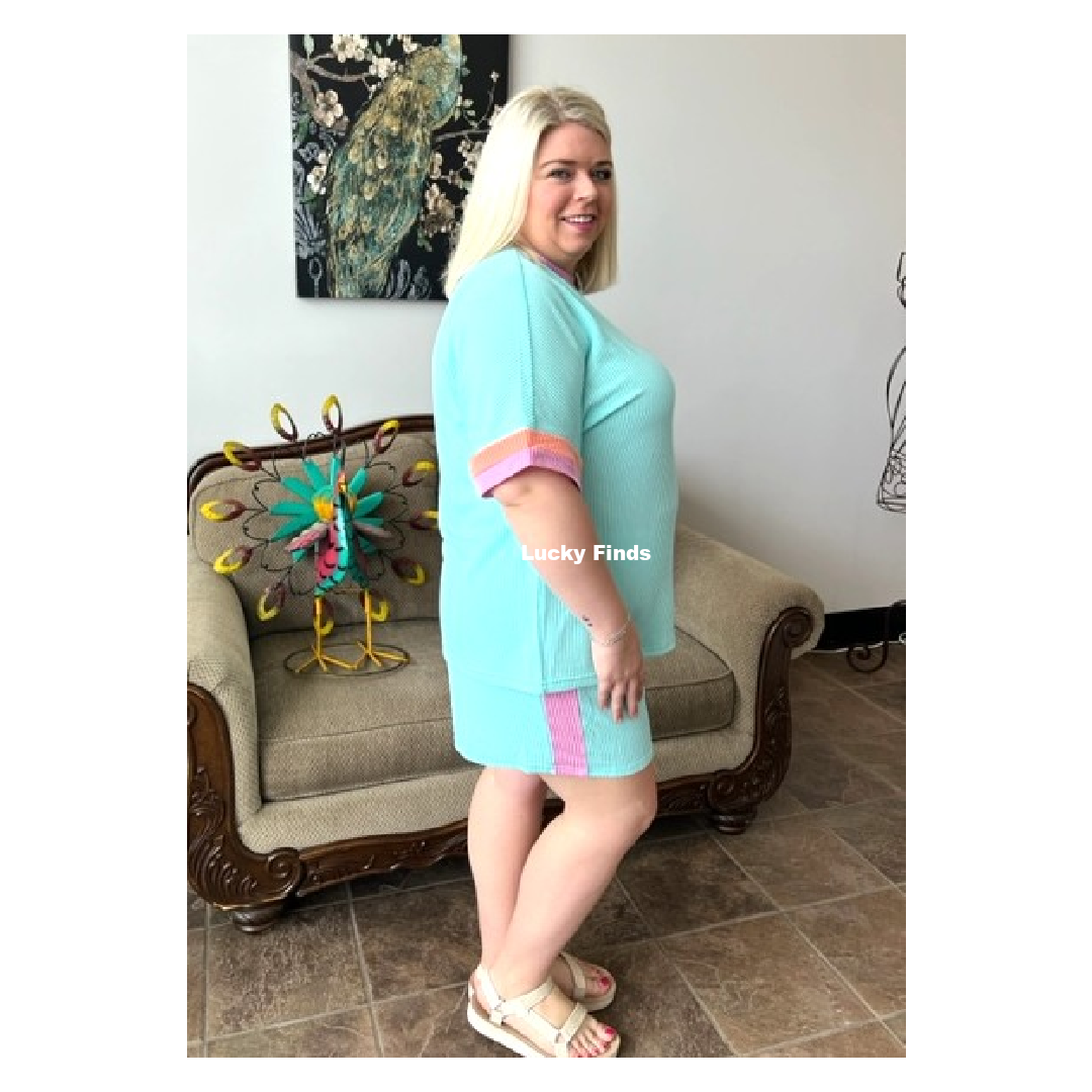 Easy Rider Curvy Shorts Set D1525