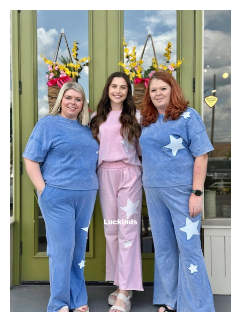 Making Wave Star Pants Set D1526