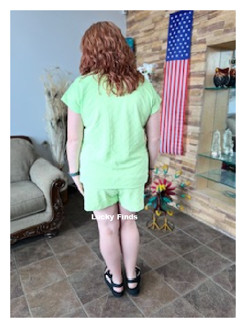Let's Go Walking Shorts Set D1536