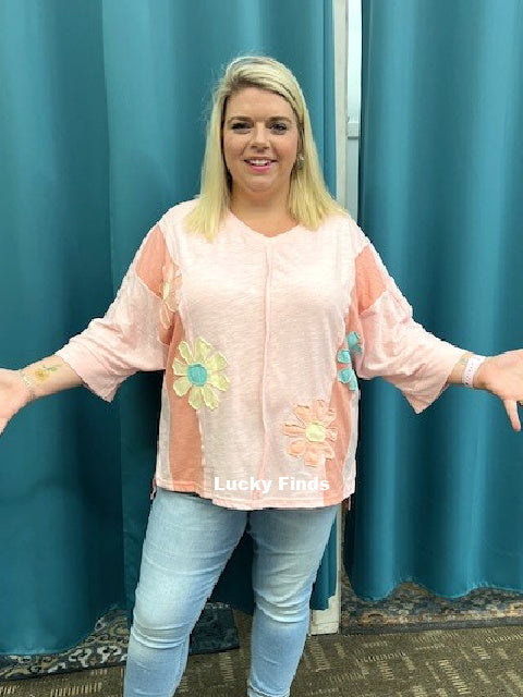Smart Cookie Patchwork Top D1557
