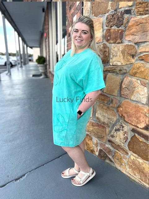 Madison Daisy Patch Dress D1662