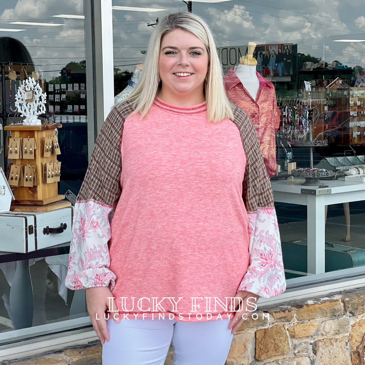 Travel w Me Curvy Top D1581