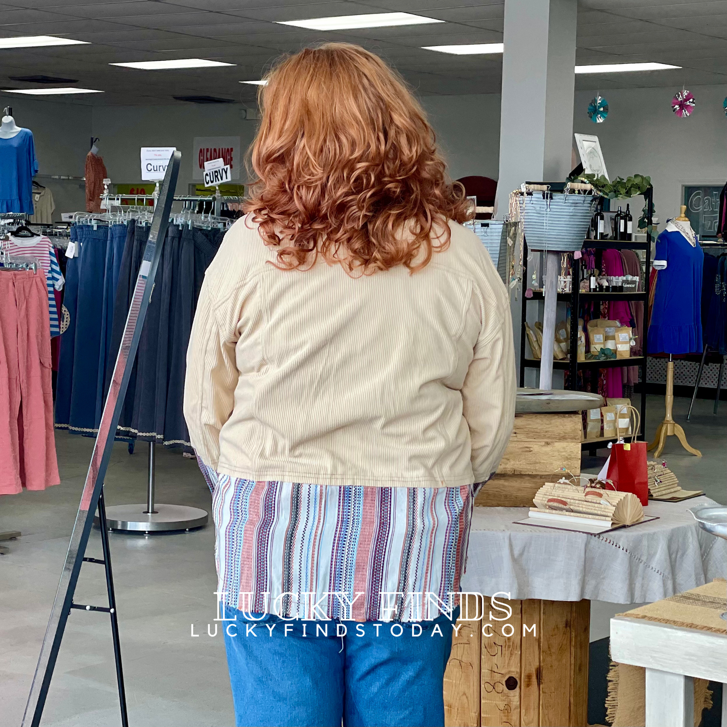 Double Weekend Corduroy Shacket D1586