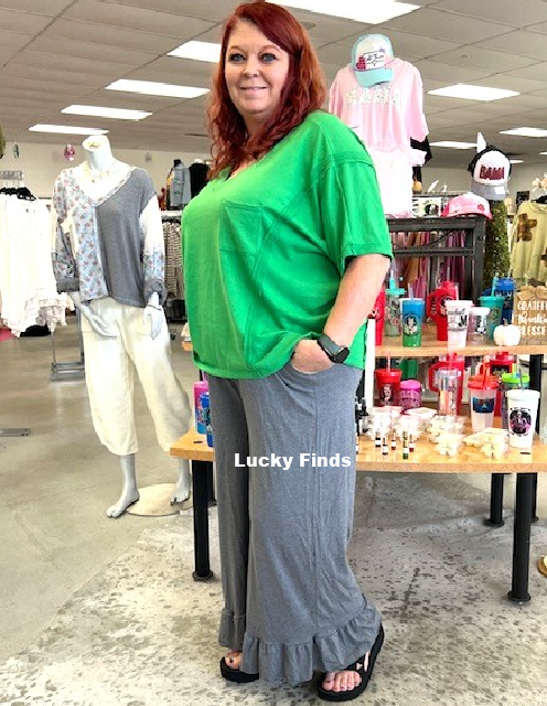 My Happiness Wide Leg Pants D1612