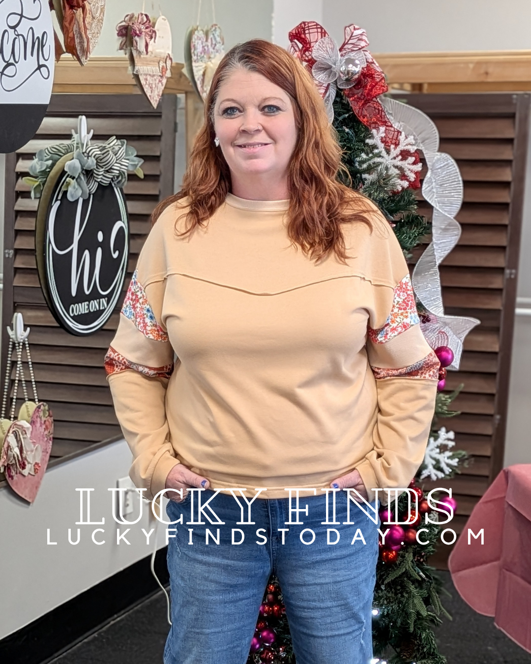 Lighten My Mood Curvy Top D1625