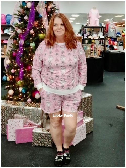 Santa Christmas Shorts Set D1652