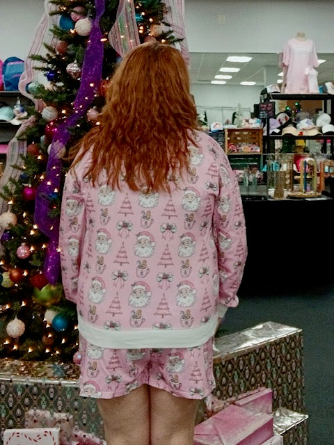 Santa Christmas Shorts Set D1652