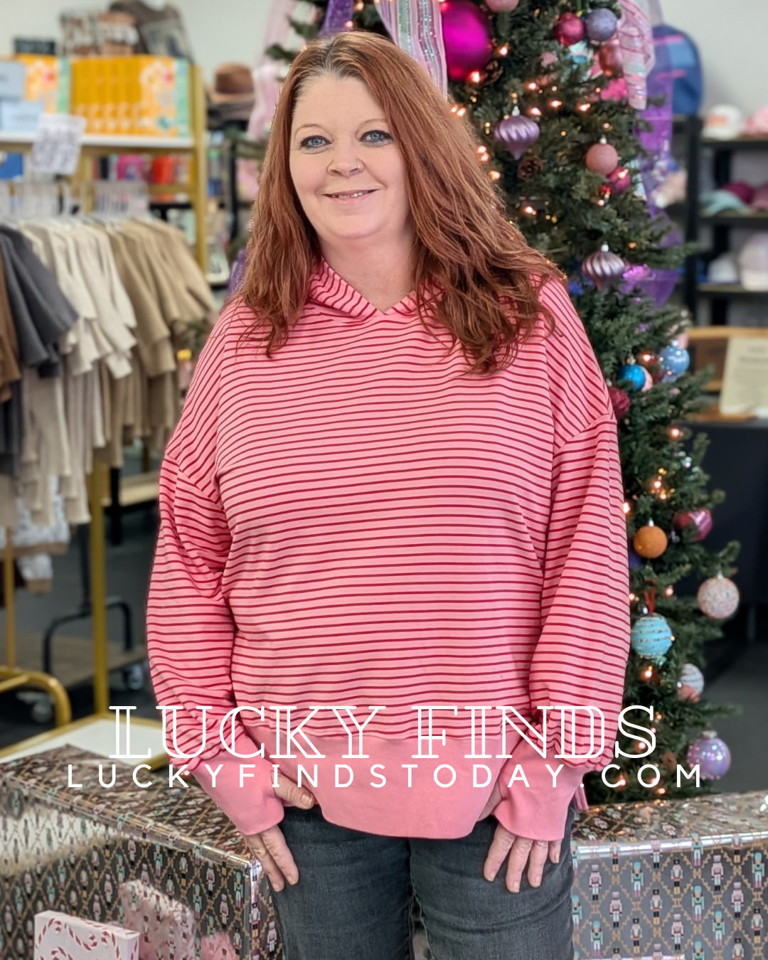 Sweet Stripes Hoodie D1649