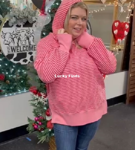 Sweet Stripes Hoodie D1649