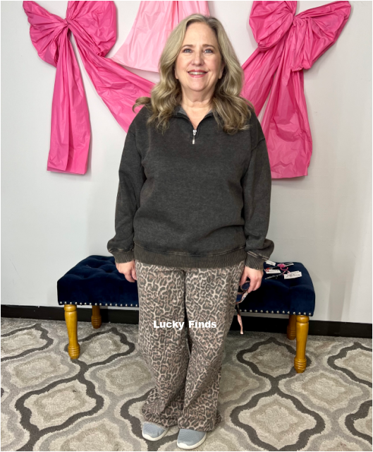 Love My Leopard Jeans D1661