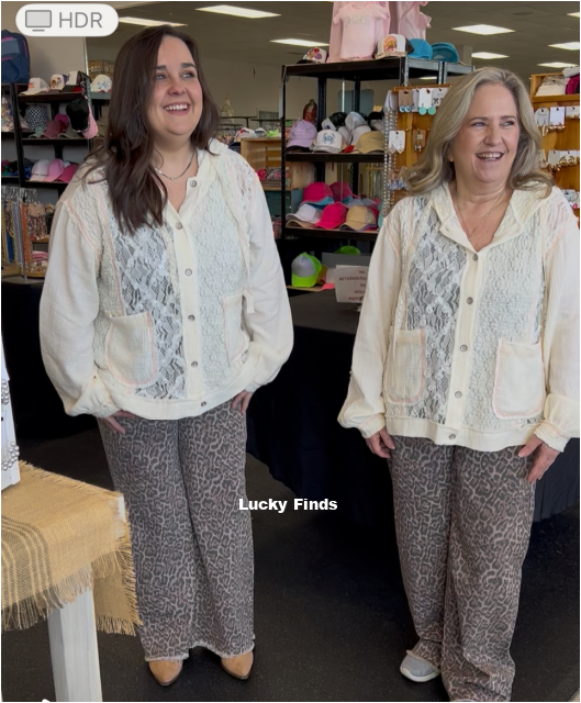 Love My Leopard Jeans D1661