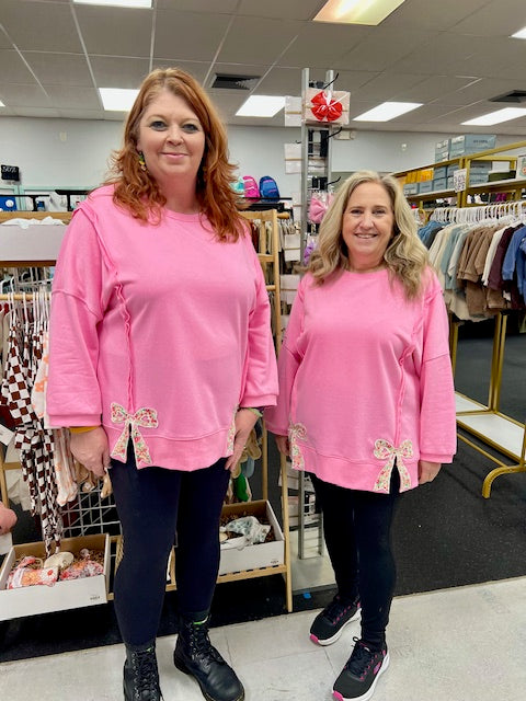 Love of Bow Patch Top D1667