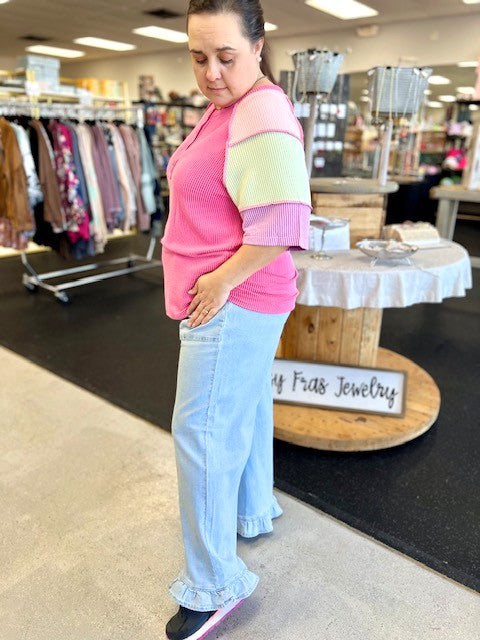 New Curvy Denim Jeans D1674