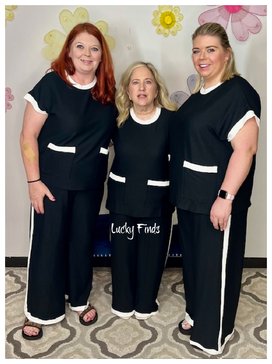 Madison Preppy Pants Set D1679