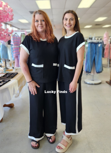 Madison Preppy Pants Set D1679