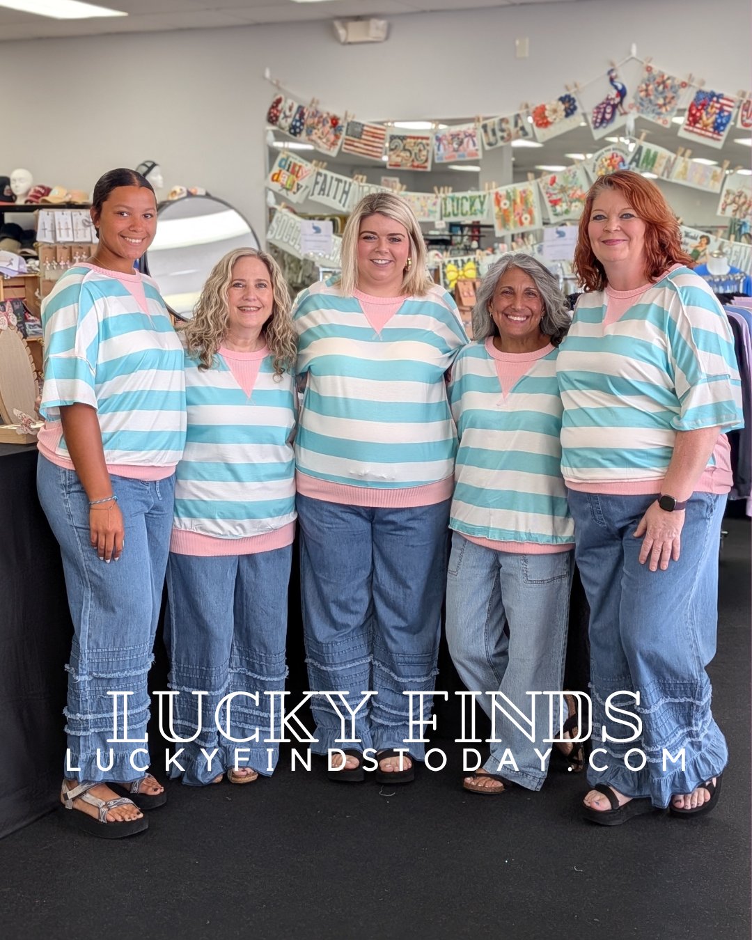Coastal Striped Top D1714